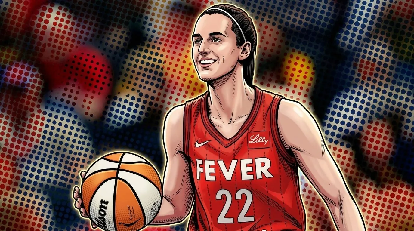 Illustration of Caitlin Clark
