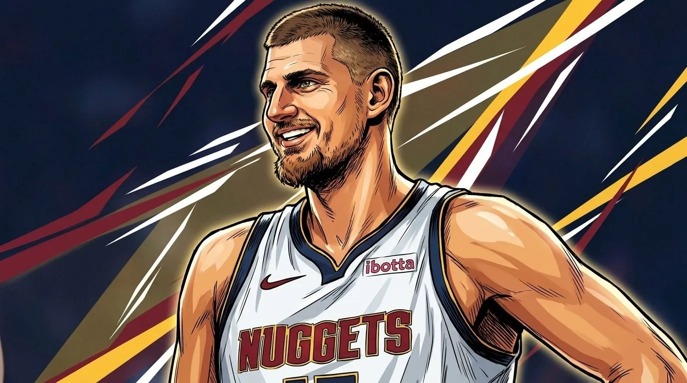Illustration of Nikola Jokic